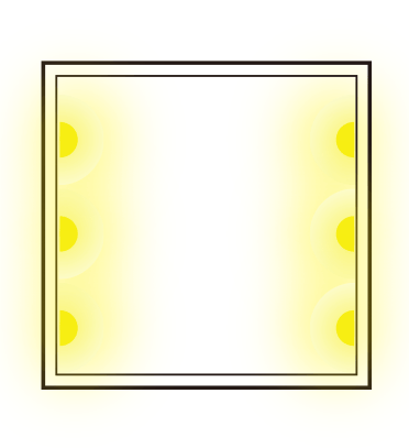 LEDの点光源イメージ